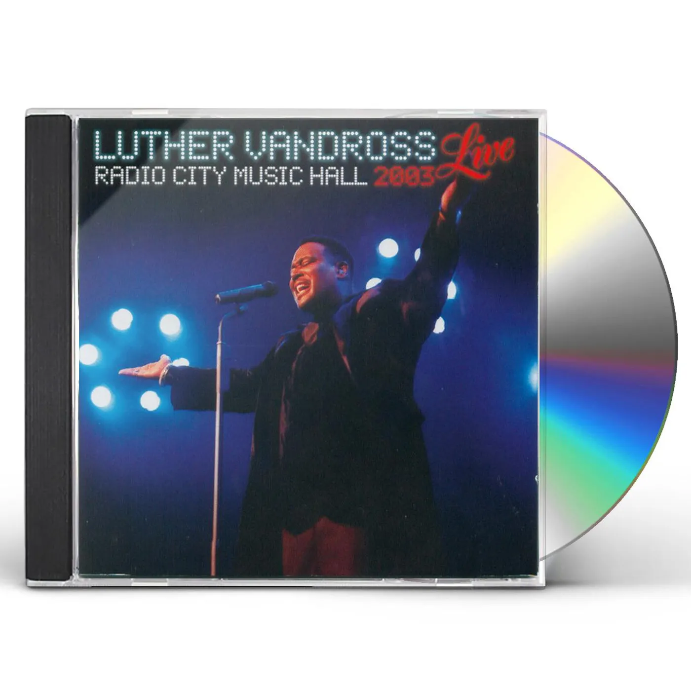 Luther Vandross LIVE RADIO CITY MUSIC HALL 2003 CD