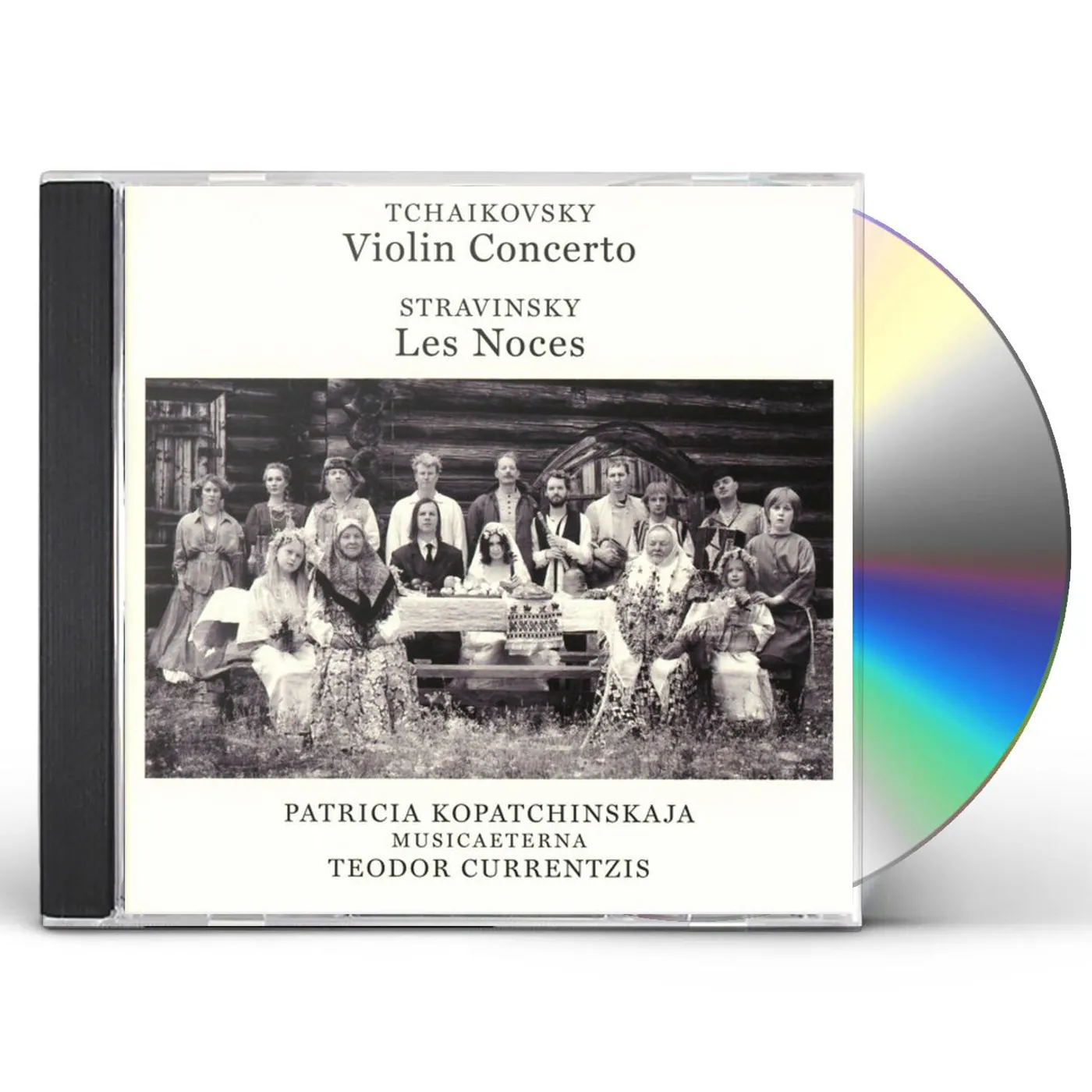 Teodor Currentzis TCHAIKOVSKY: VIOLIN CONCERTO, OP. 35 - STRAVINSKY: CD