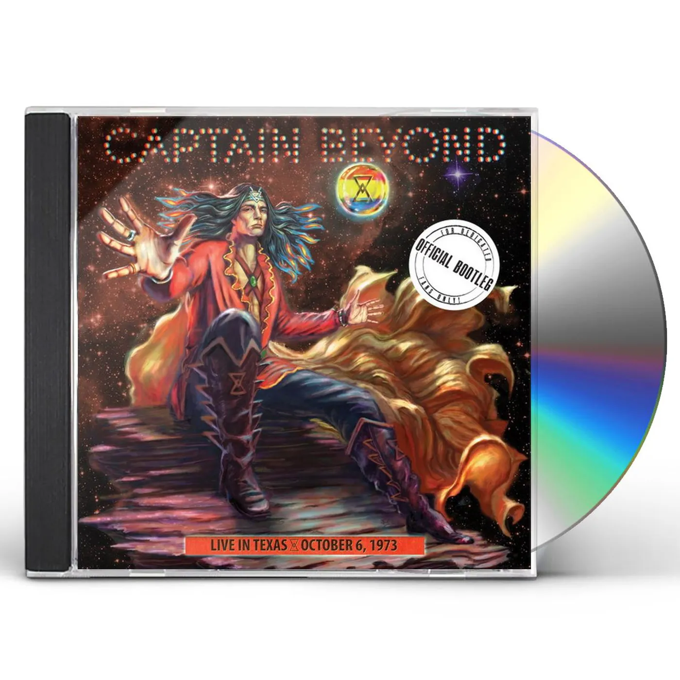 Captain Beyond LIVE IN TEXAS - OCTOBER 6 1973 CD