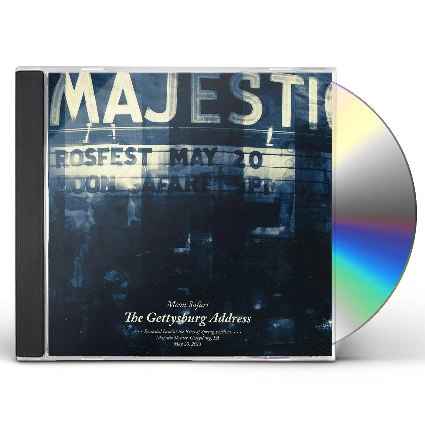 Moon Safari GETTYSBURG ADDRESS CD