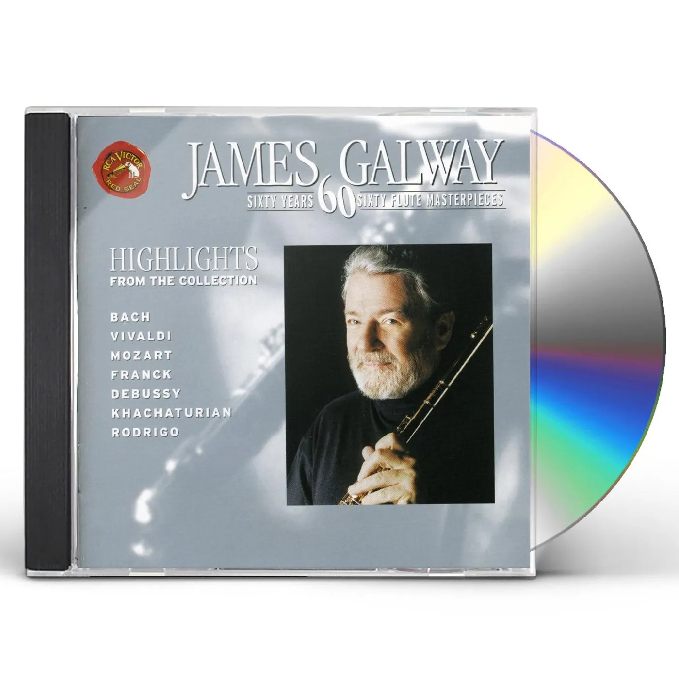 James Galway 60 YEARS 60 FLUTE MASTERPIECES CD