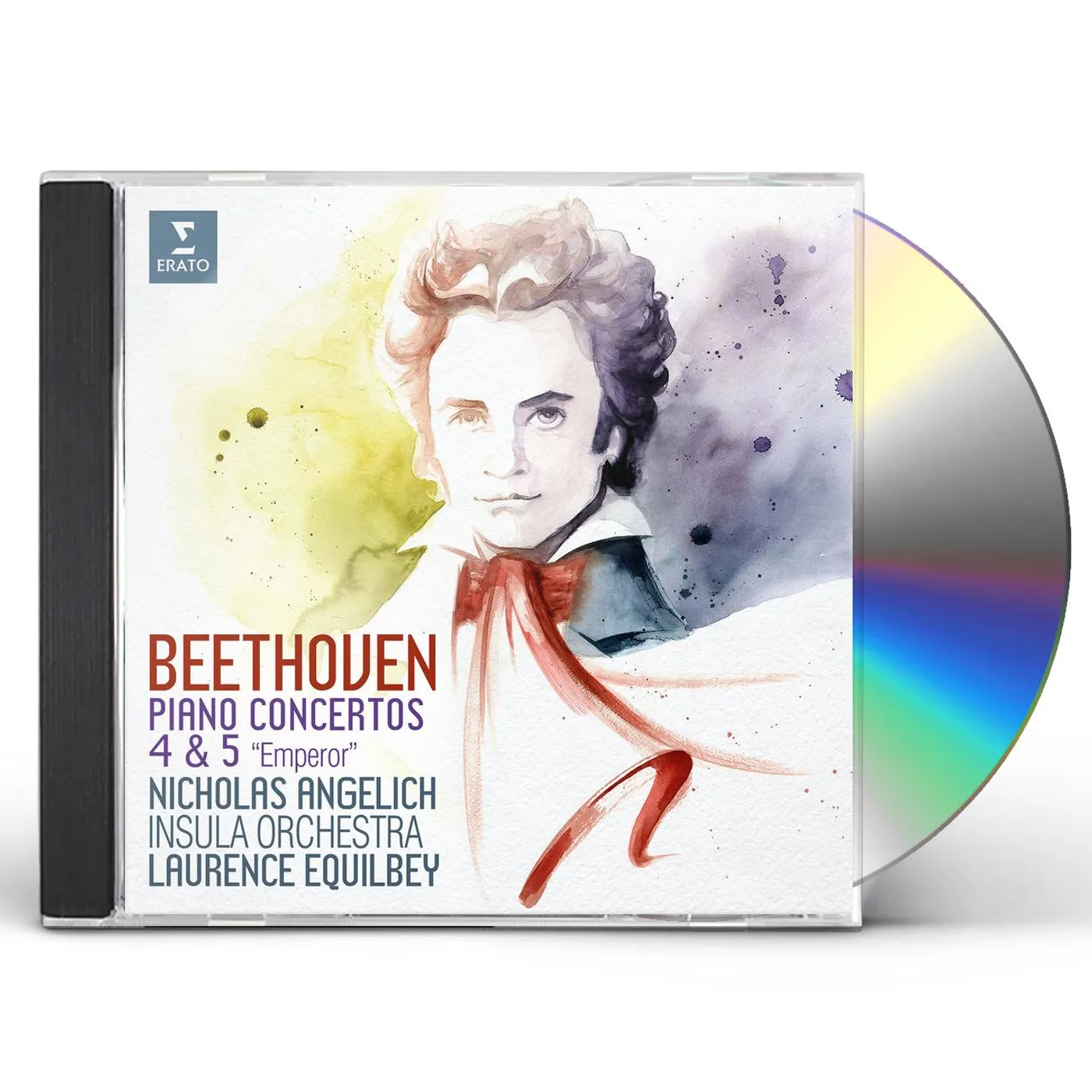 Nicholas Angelich BEETHOVEN: PIANO CONCERTOS NOS. 4 & 5 CD