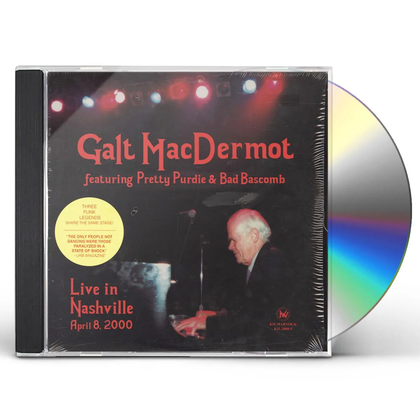 Galt MacDermot LIVE IN NASHVILLE CD