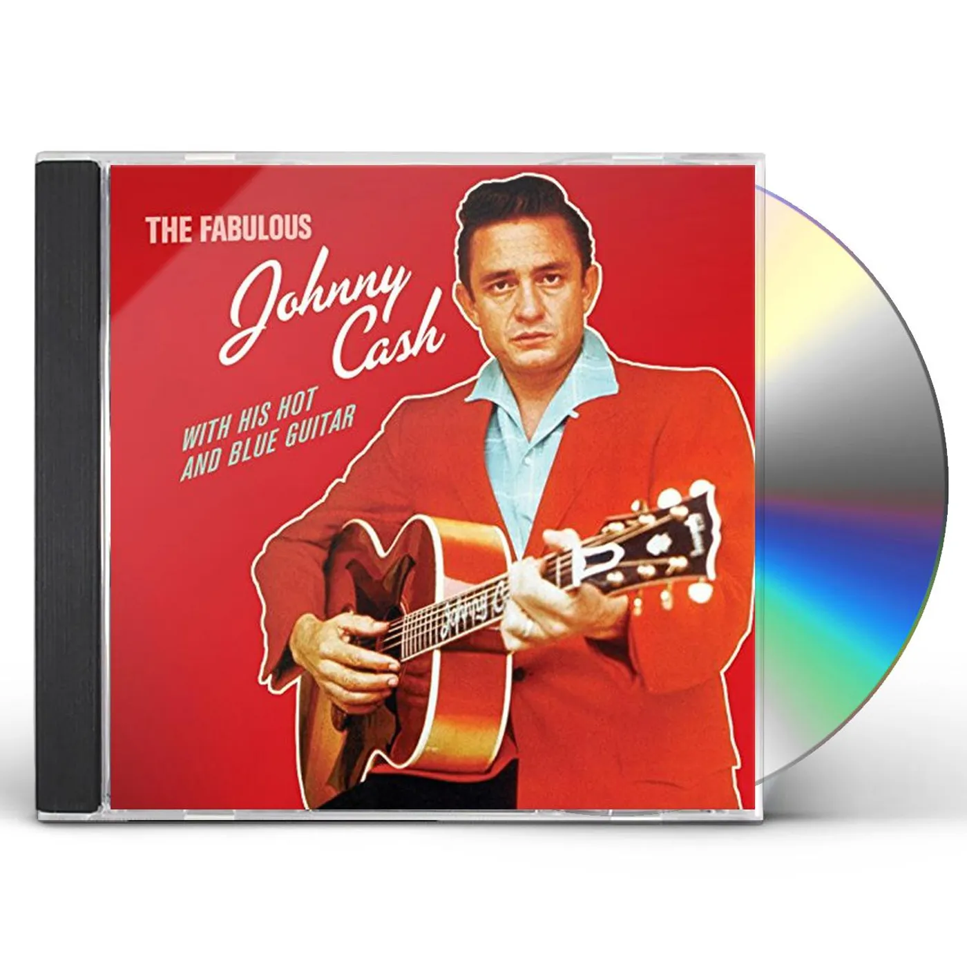 JOHNNY CASH WITH HIS HOT AND BLUE GUITAR CD