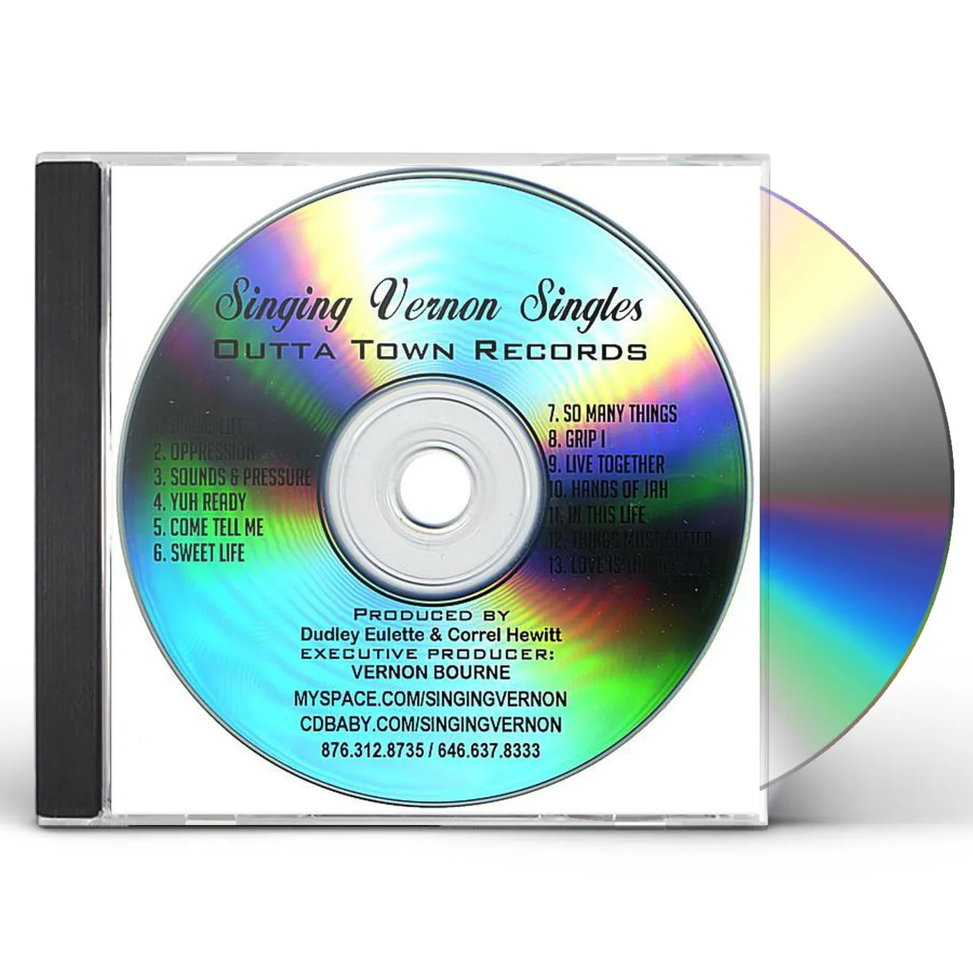Singing Vernon SINGLES CD