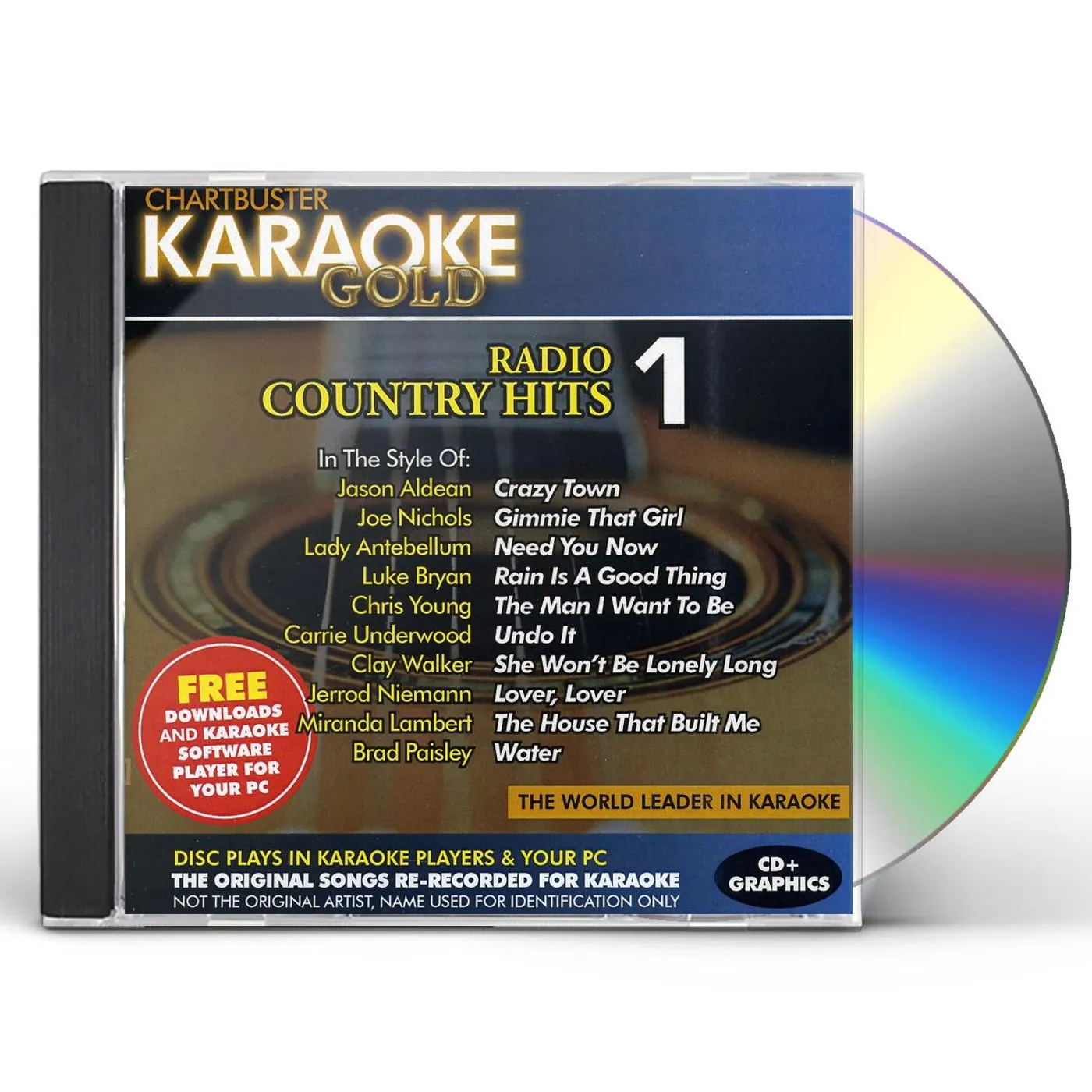 KARAOKE GOLD: RADIO COUNTRY HITS 1 / VARIOUS CD