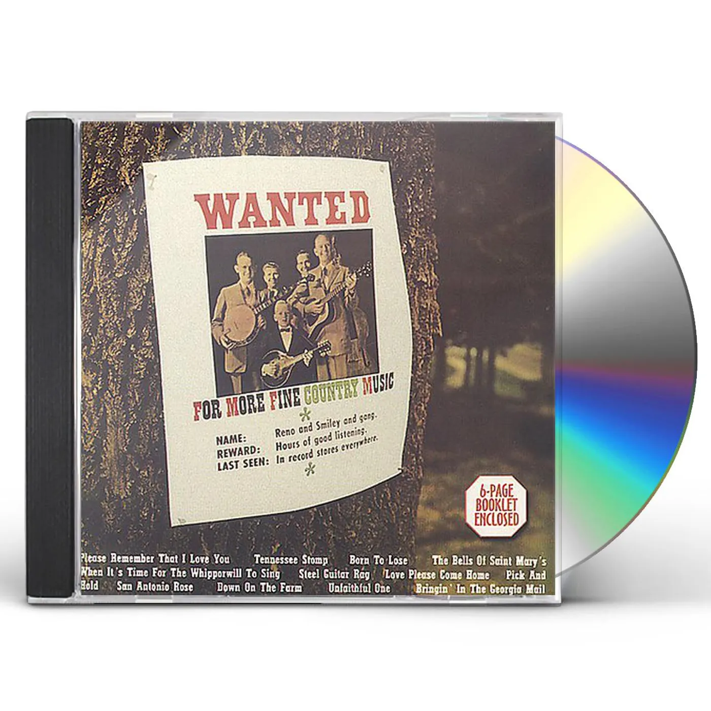 Reno & Smiley WANTED CD