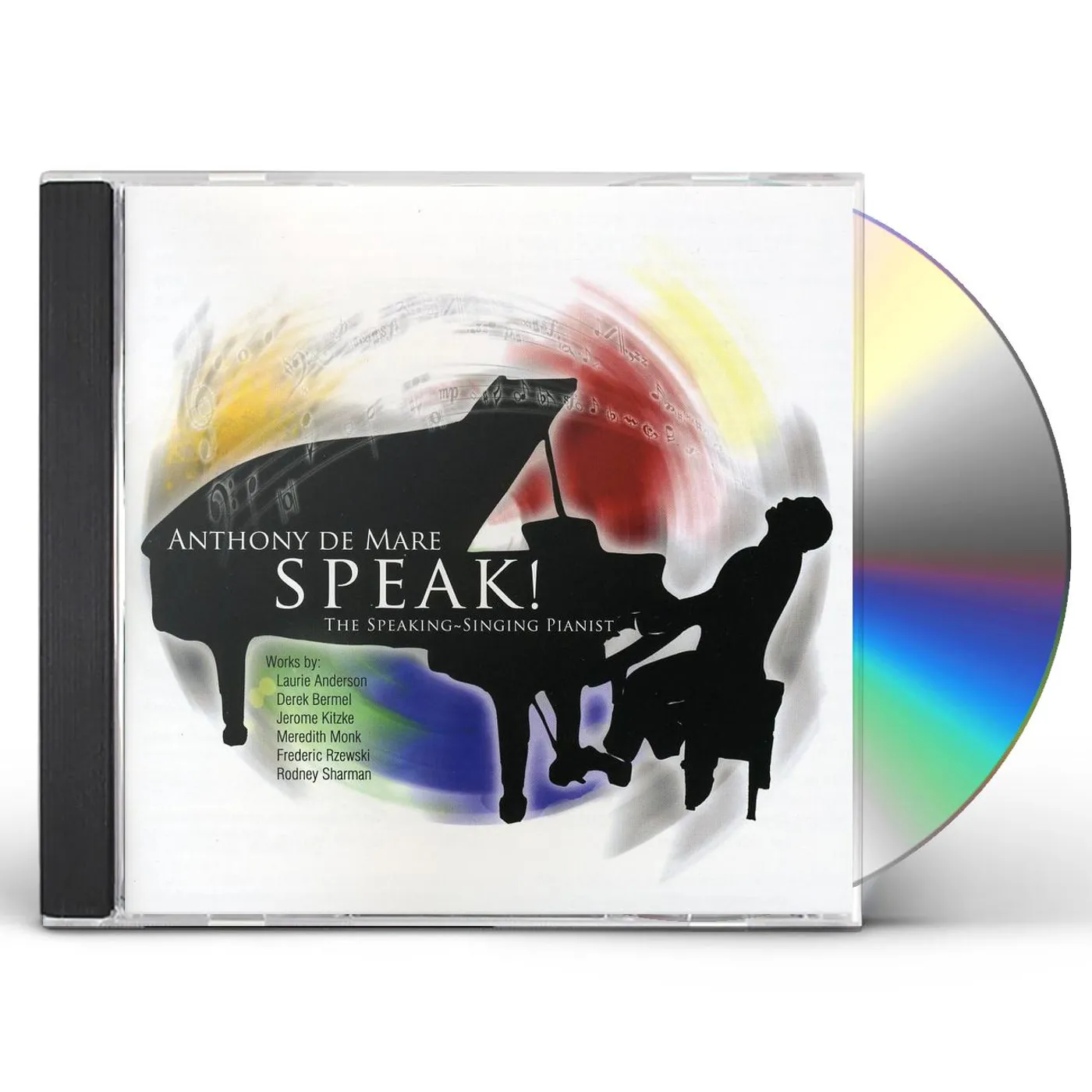 Anthony De Mare SPEAK: THE SPEAKING-SINGING PIANIST CD