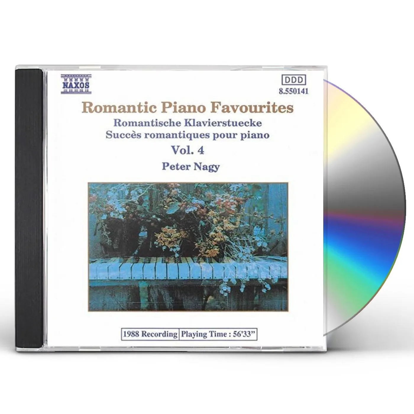 Peter Nagy ROMANTIC PIANO MUSIC 4 CD