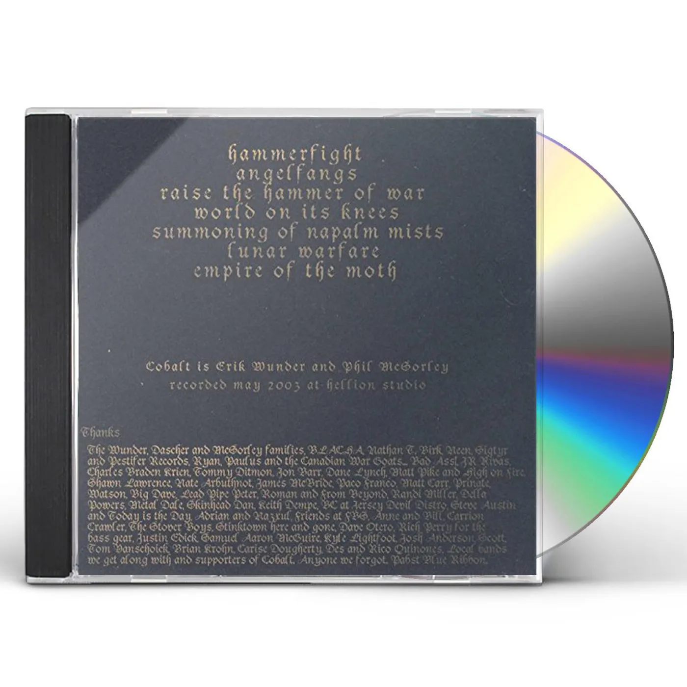 Cobalt WAR METAL CD