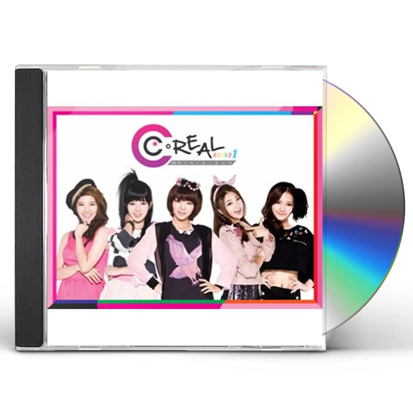 C-REAL ROUND 1: 1ST MINI-ALBUM CD