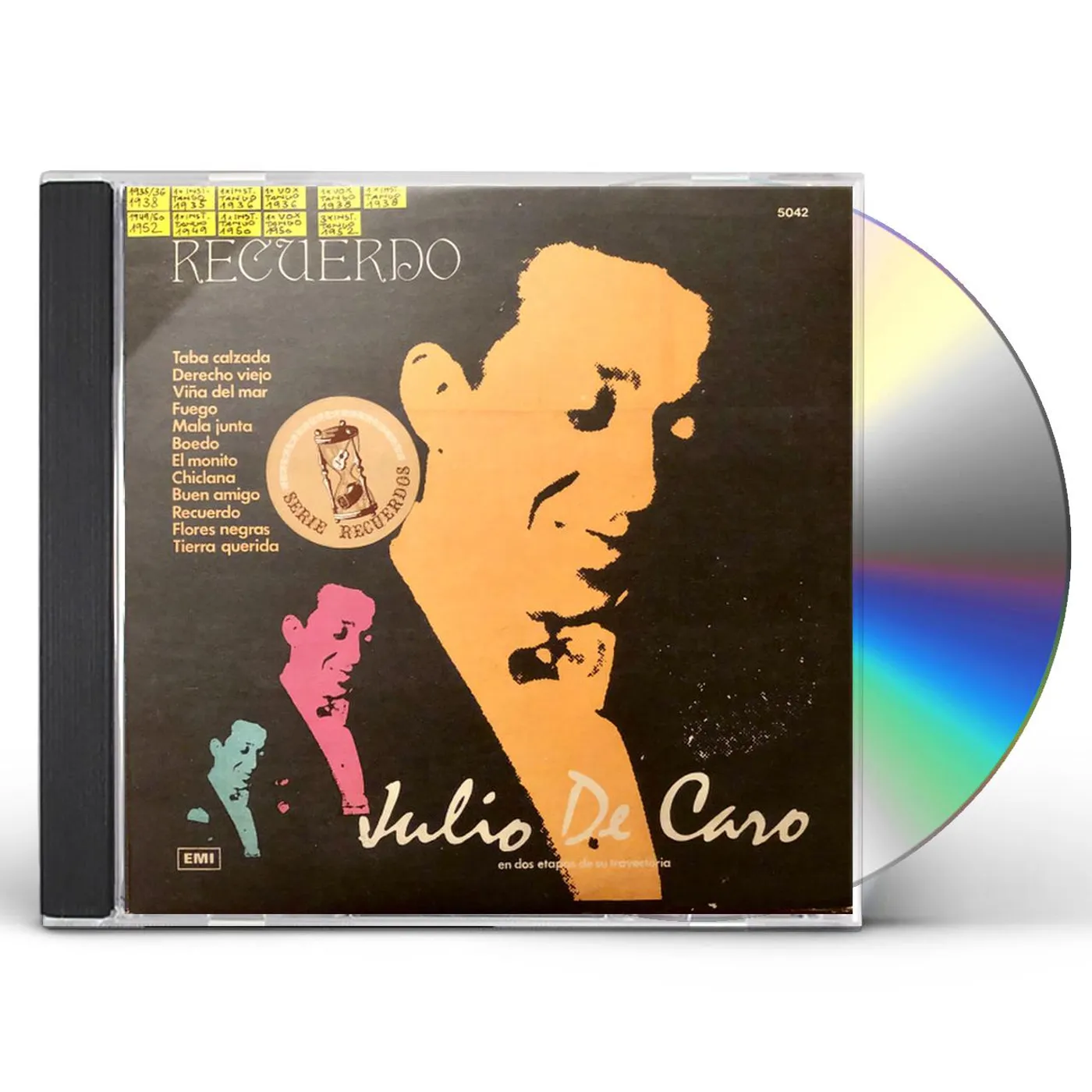 Julio De Caro RECUERDO CD