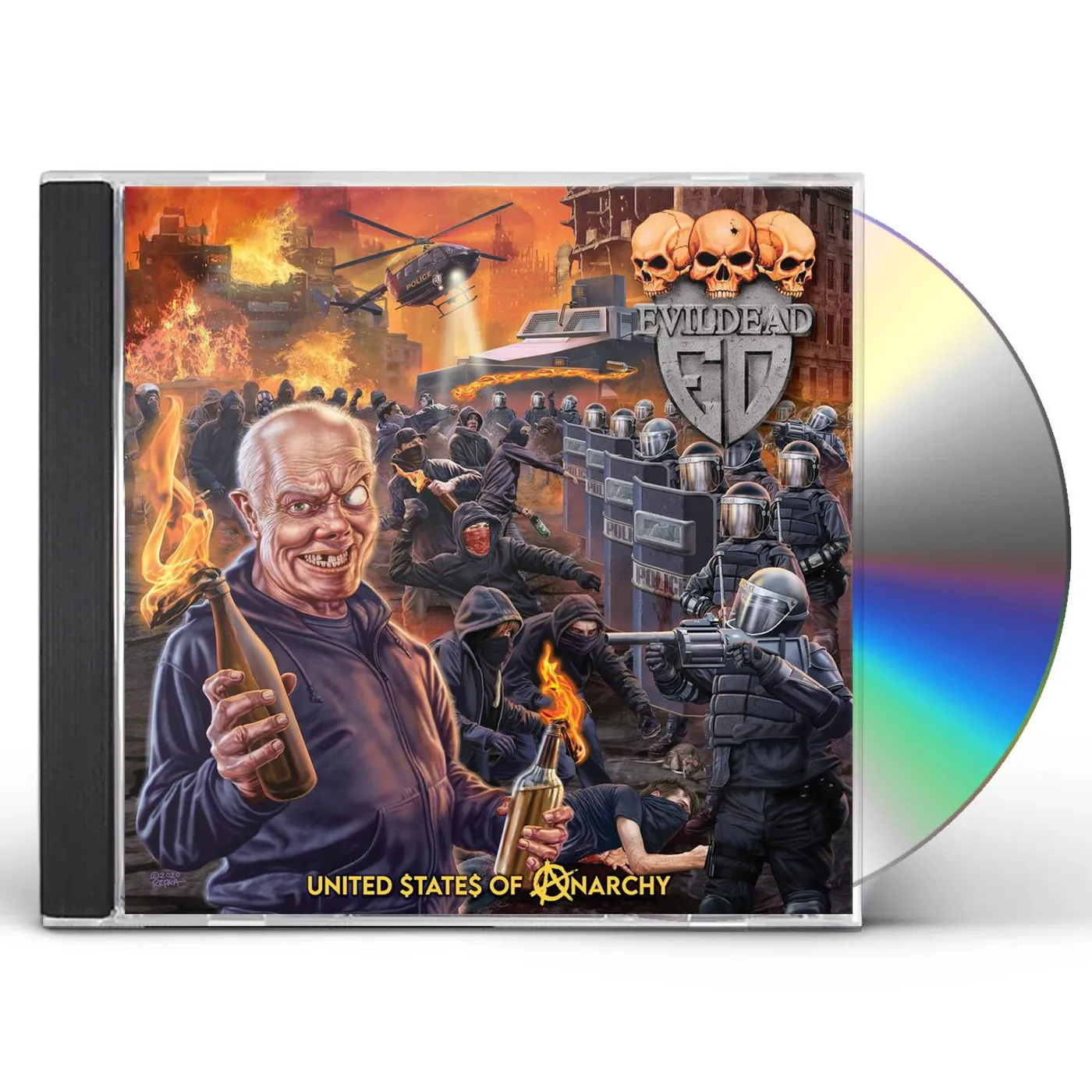 Evildead UNITED STATES OF ANARCHY CD