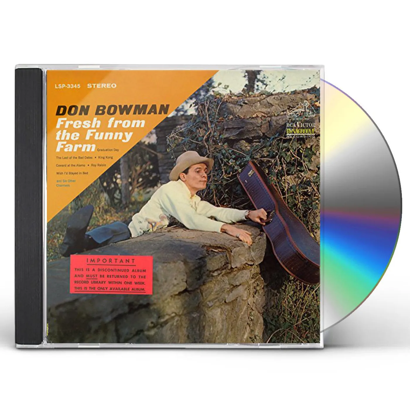 Don Bowman FRESH FROM THE FUNNY FARM CD