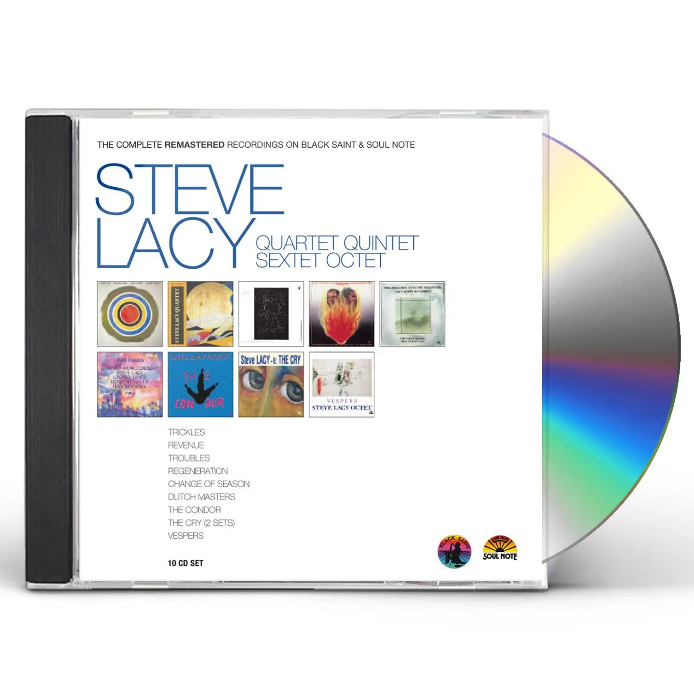 Steve Lacy (Saxophonist) COMPLETE REMASTERED RECORDINGS ON BLACK SAINT & SO CD
