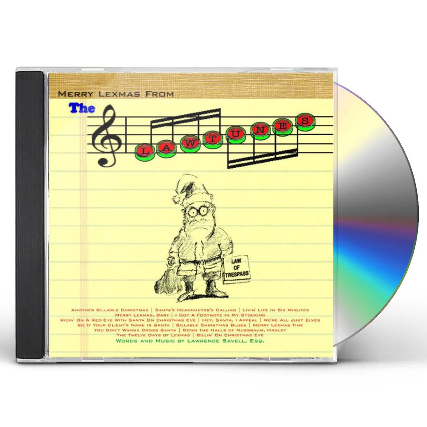 Lawrence Savell MERRY LEXMAS FROM THE LAWTUNES CD