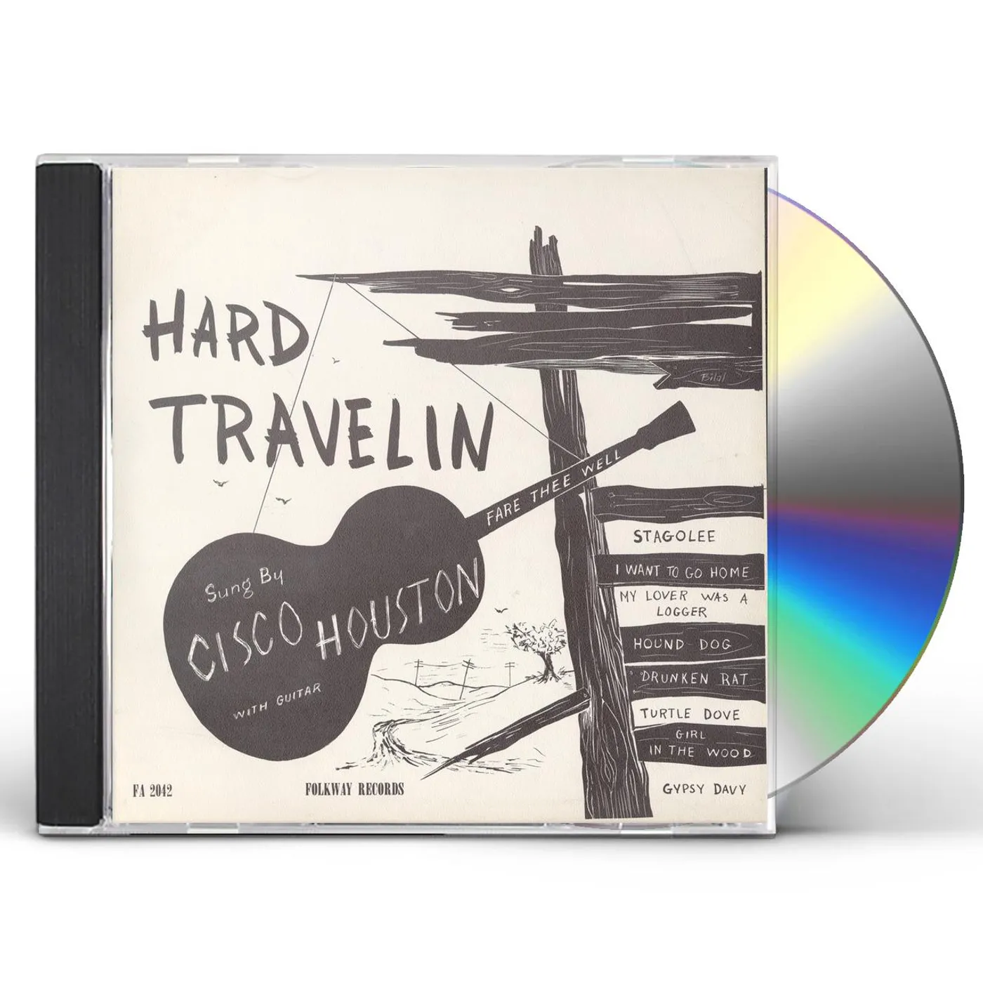 Cisco Houston HARD TRAVELIN' CD