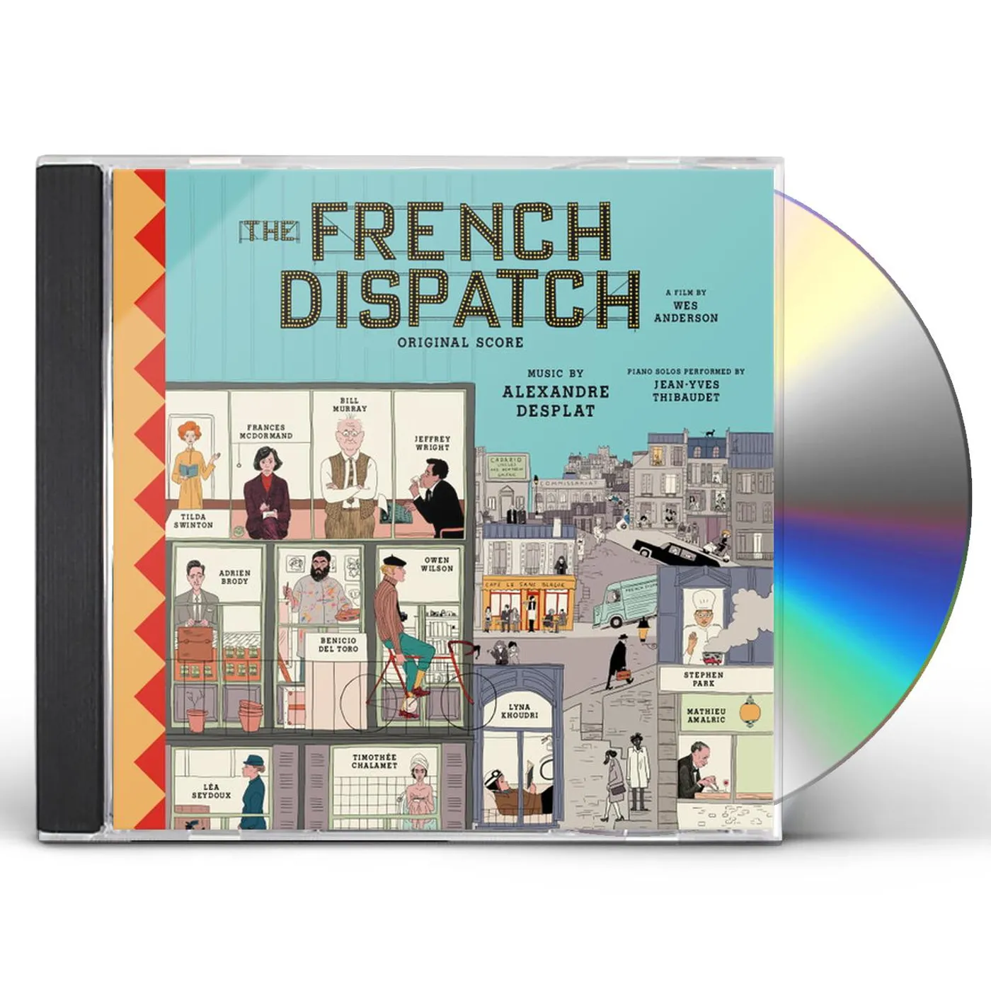 Various Artists  FRENCH DISPATCH Original Soundtrack CD