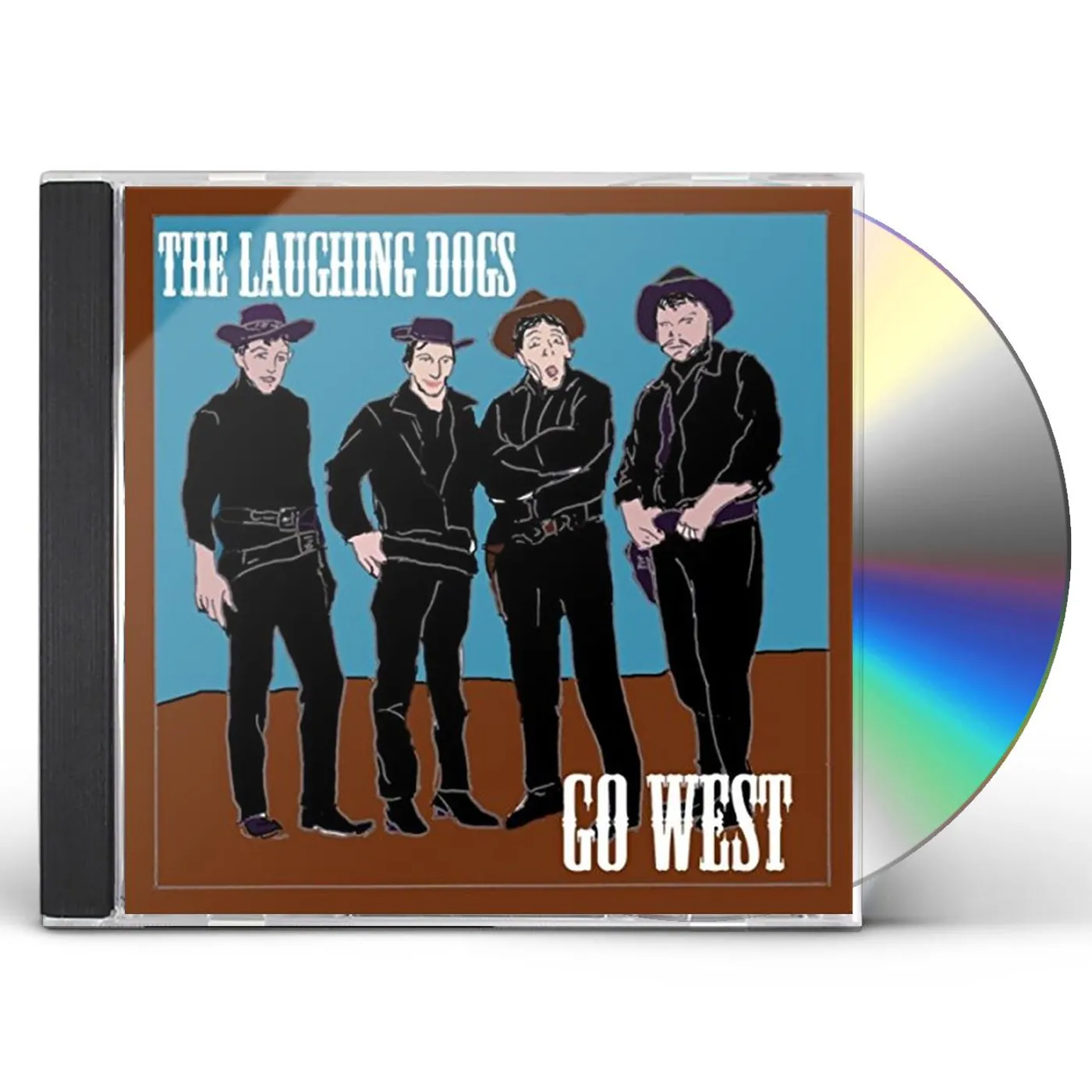 Laughing Dogs GO WEST CD