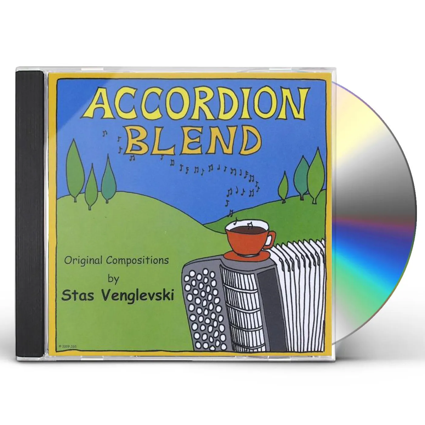 Stas Venglevski ACCORDION BLEND CD