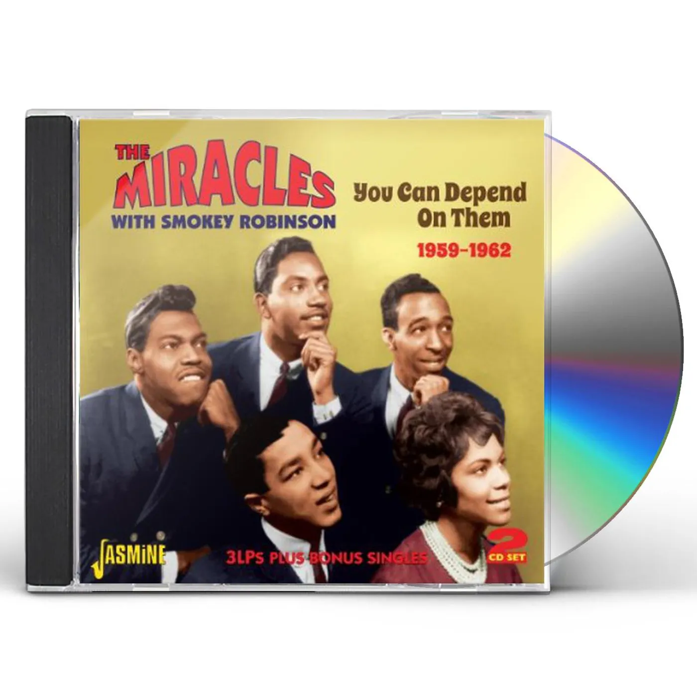 The Miracles YOU CAN DEPEND ON THEM CD