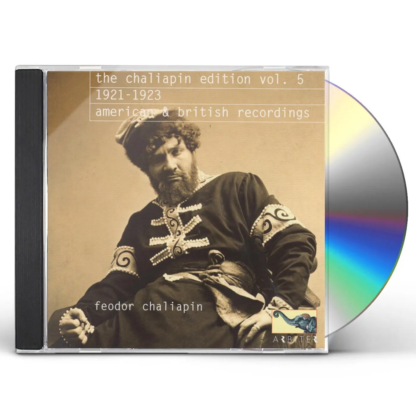 Feodor Chaliapin EDITION 5 NEW YORK & LONDON RECORDINGS 1921-1923 CD