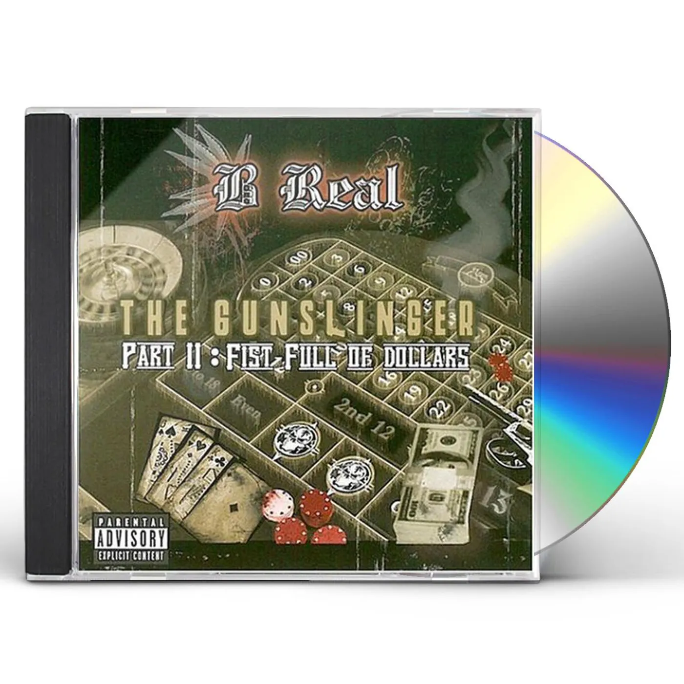 B-Real GUNSLINGER PT 2: FIST FULL OF DOLLARS CD