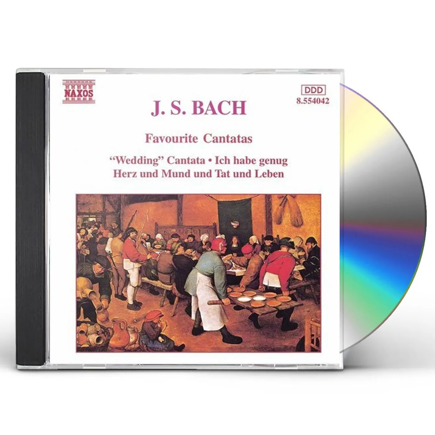 Johann Sebastian Bach FAVOURITE CANTATAS CD