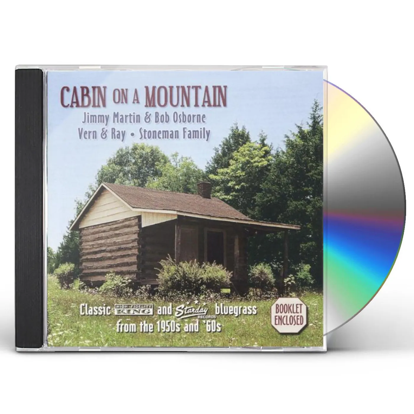 Jimmy Martin CABIN ON A MOUNTAIN CD