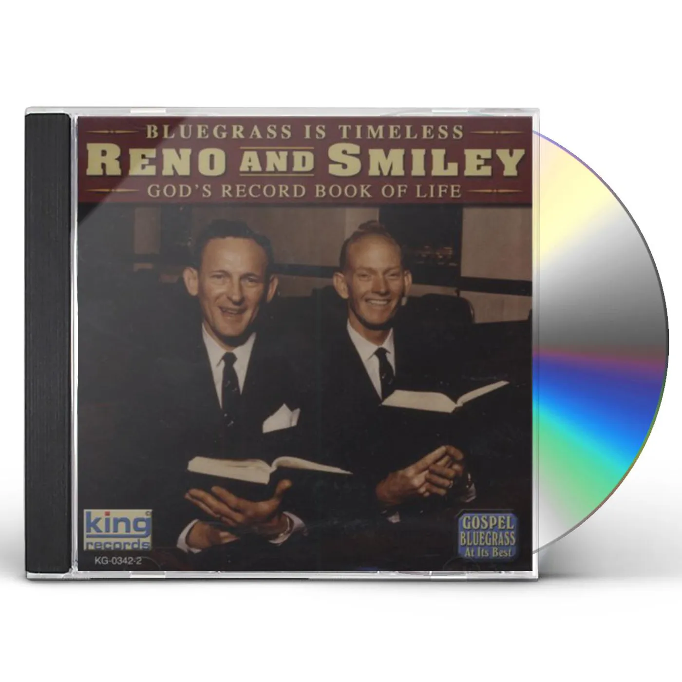 Reno & Smiley GOD'S RECORD BOOK OF LIFE CD