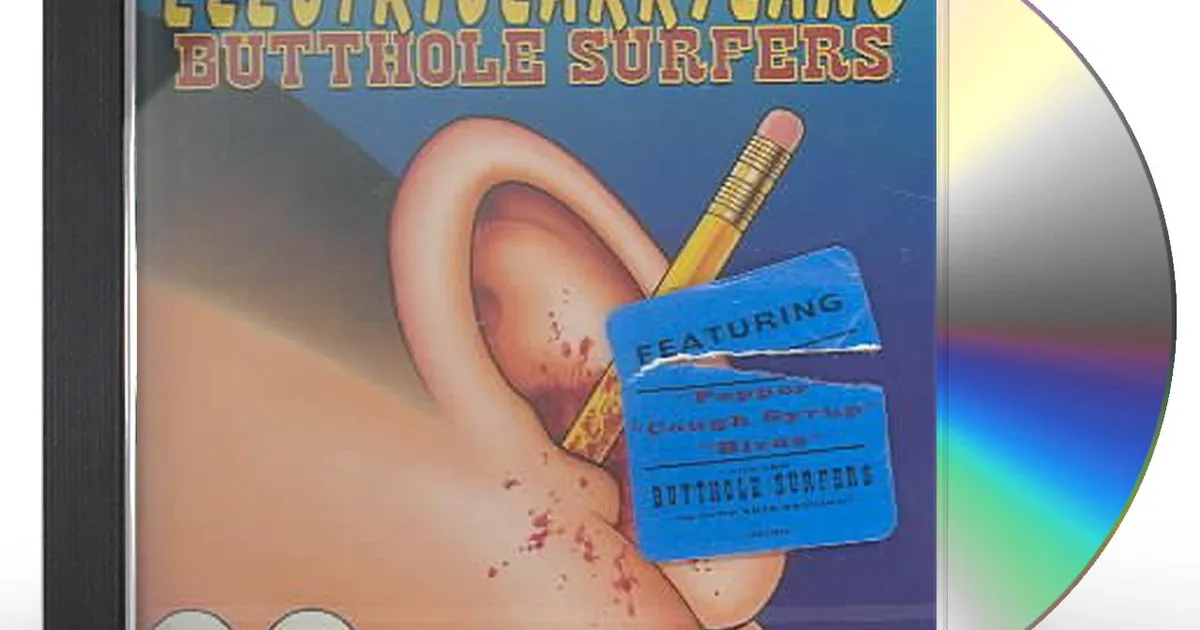 LP BUTTHOLE SURFERSレコードELECTRICLARRYLAND Butthole Surfers / Electriclarryland 1996 US Original LP