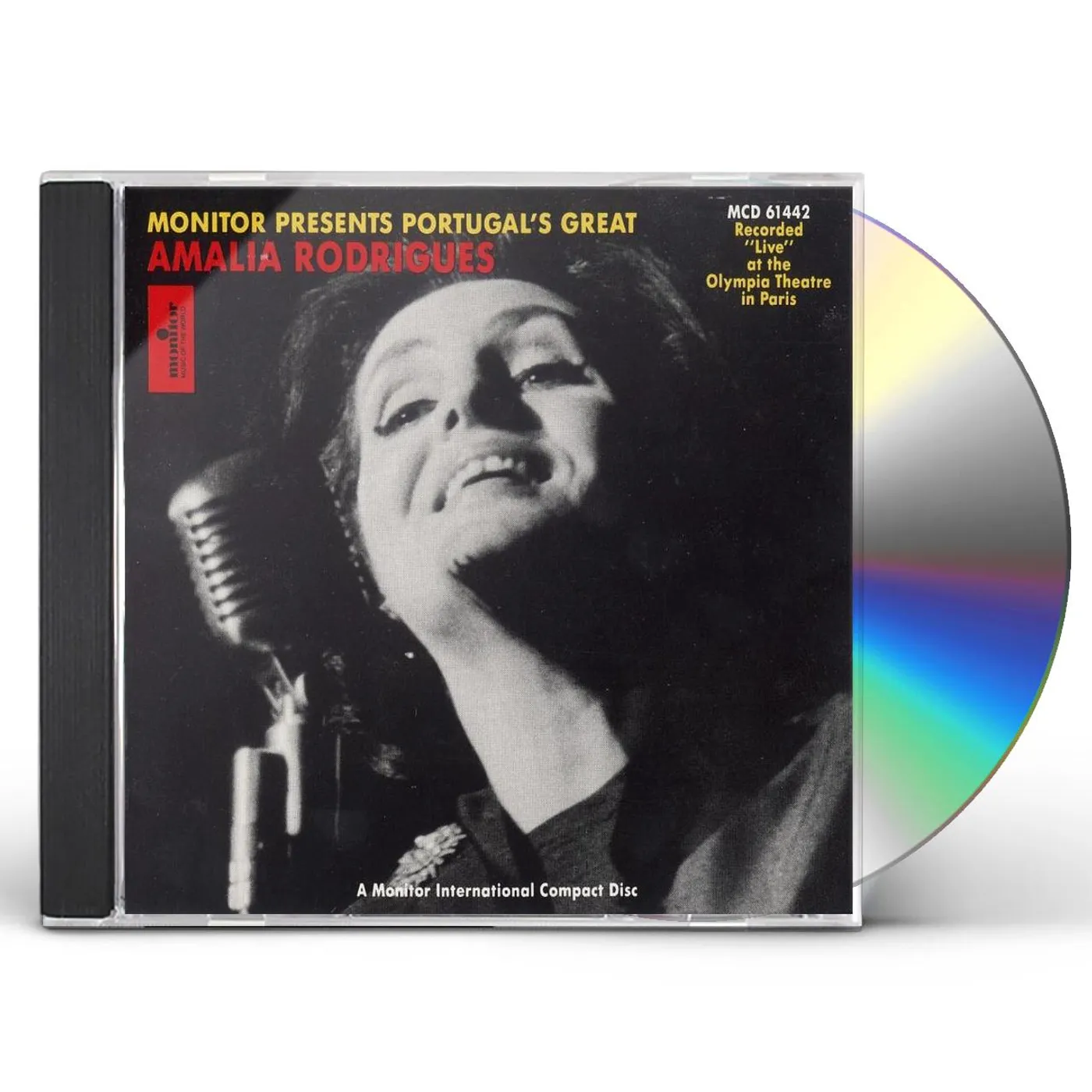 Amália Rodrigues AT THE OLYMPIA THEATRE CD