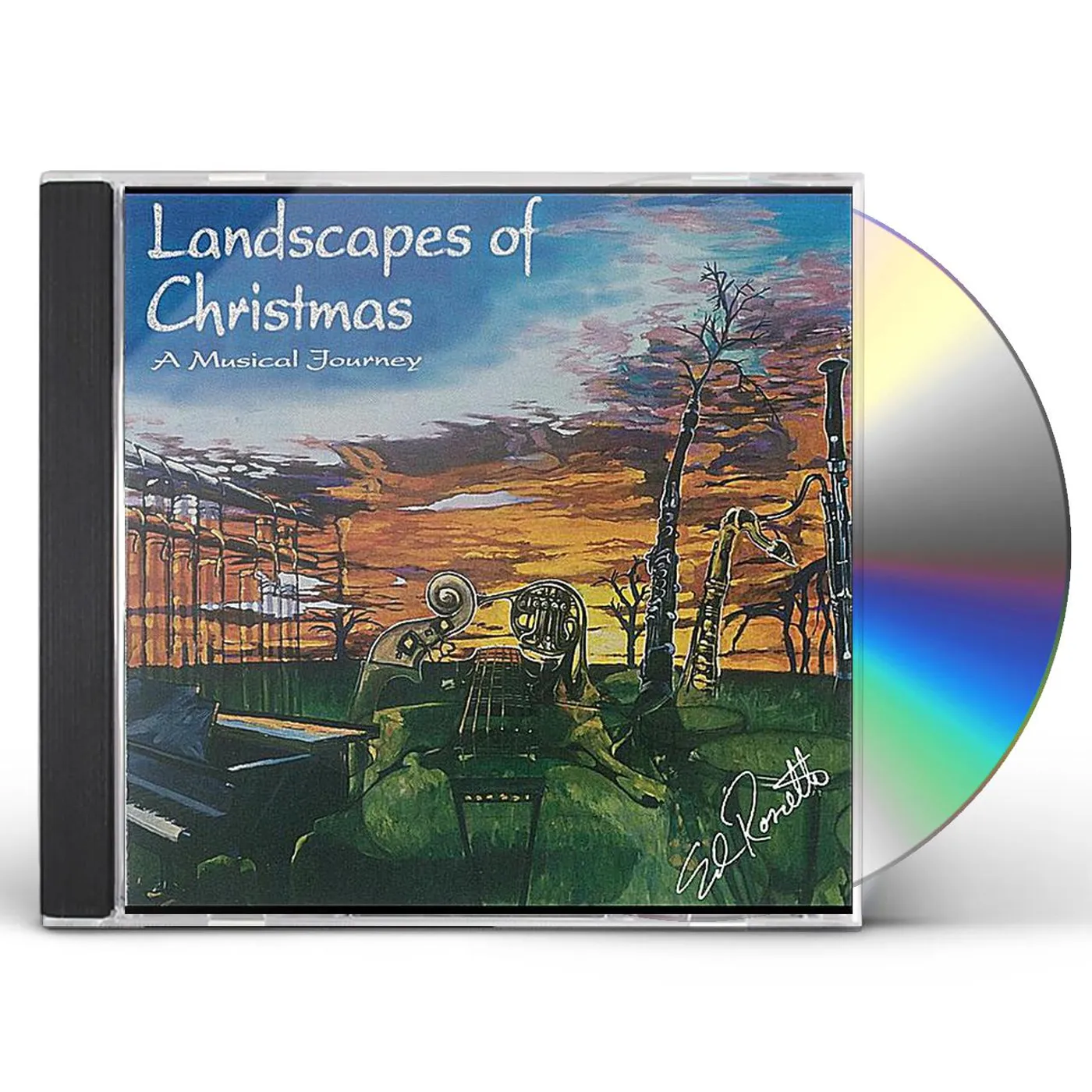 Ed Roscetti LANDSCAPES OF CHRISTMAS (A MUSICAL JOURNEY) CD