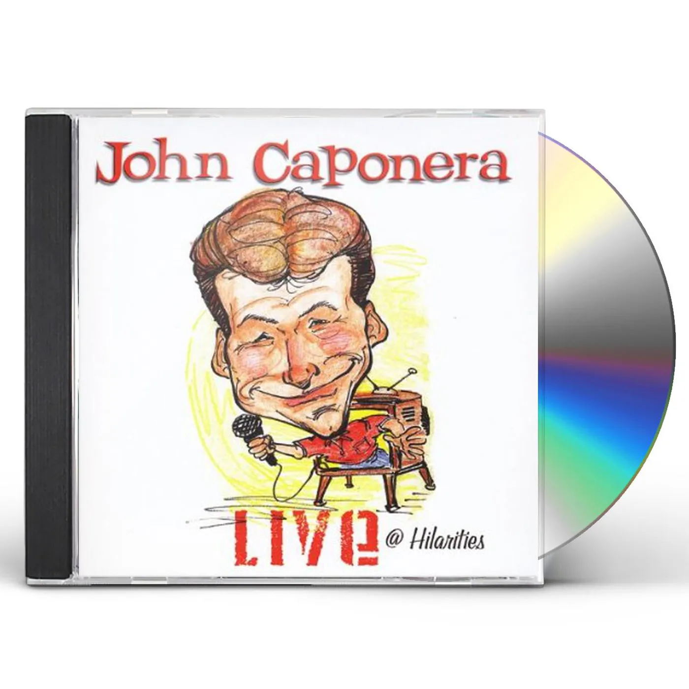 John Caponera LIVE AT HILARITIES CD