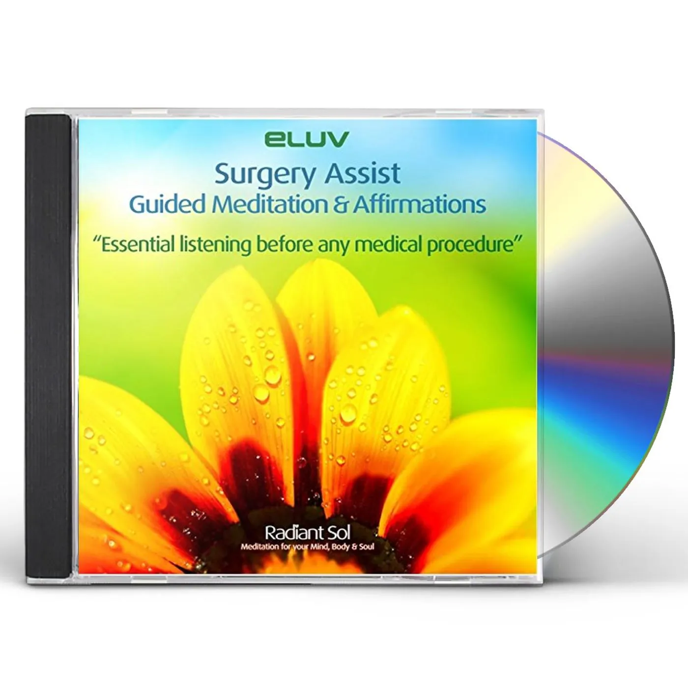 Eluv SURGERY ASSIST GUIDED MEDITATIONS & AFFIRMATIONS CD