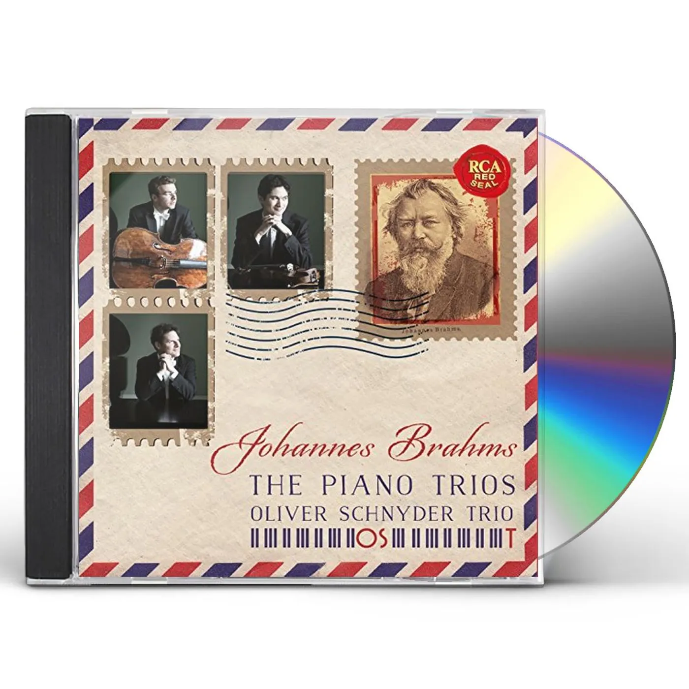 Oliver Schnyder BRAHMS: THE PIANO TRIOS CD