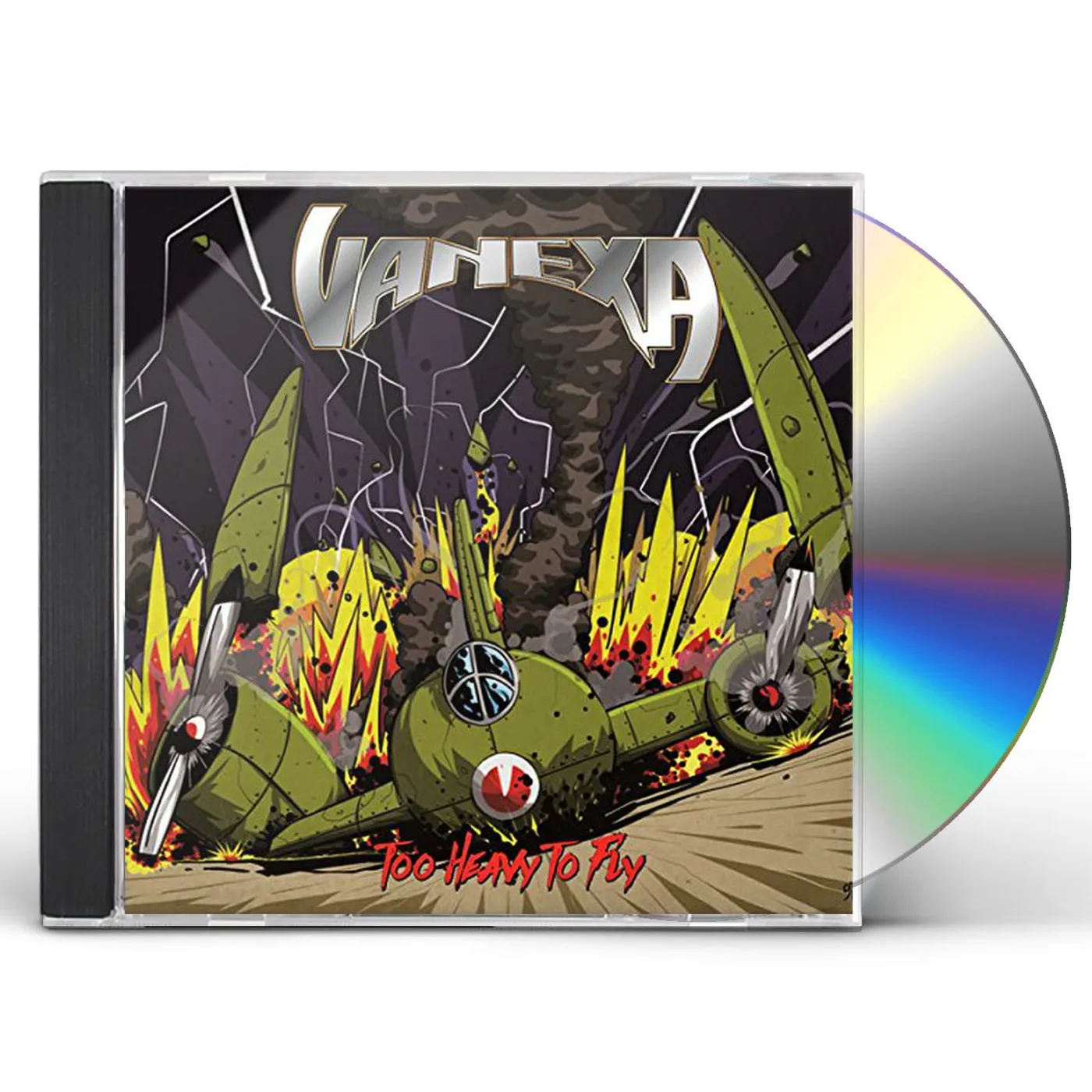 Vanexa TOO HEAVY TO FLY CD