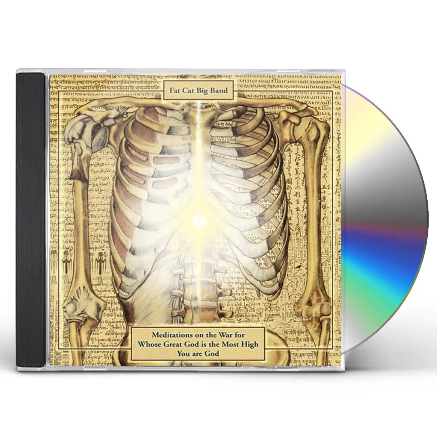 Fat Cat Big Band MEDITATIONS ON THE WAR FOR WHOSE GREAT GOD IS THE CD