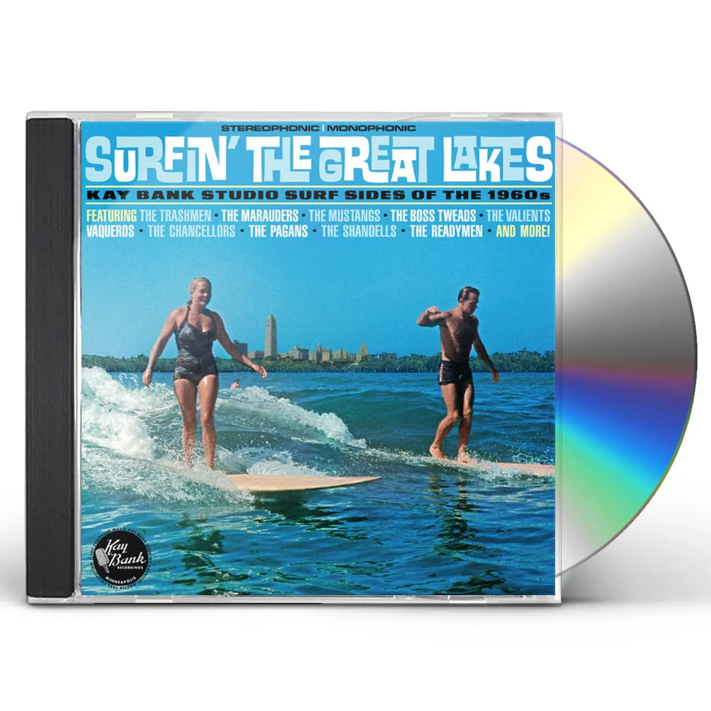 Various Artists  SURFIN' THE GREAT LAKES: KAY BANK STUDIO SURF SIDES OF THE 1960S CD