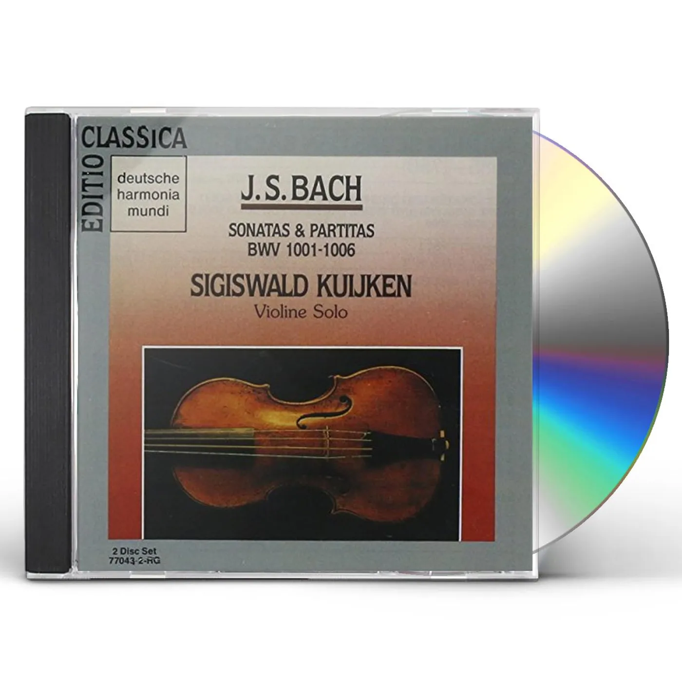 Sigiswald Kuijken PARTITAS & SONATAS BWV 1 CD