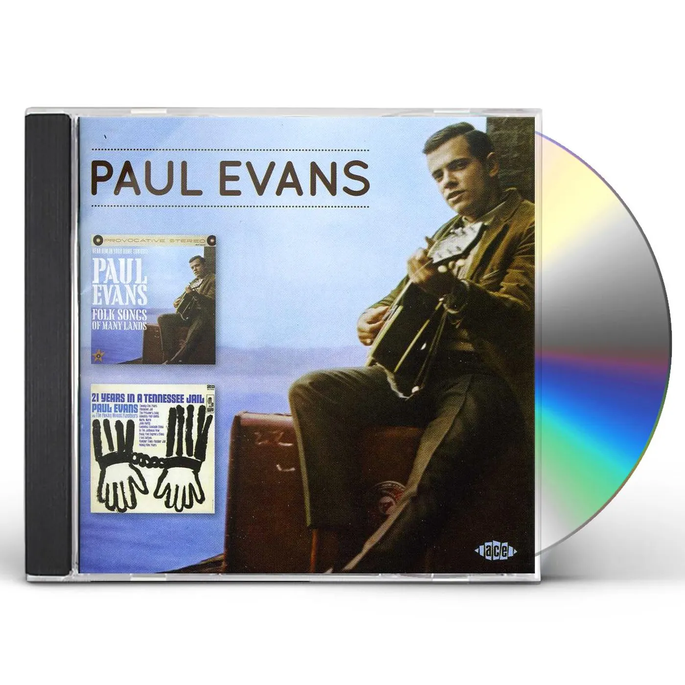 Paul Evans FOLK SONGS OF MANY LANDS / 21 YEARS IN A TENNESSEE CD