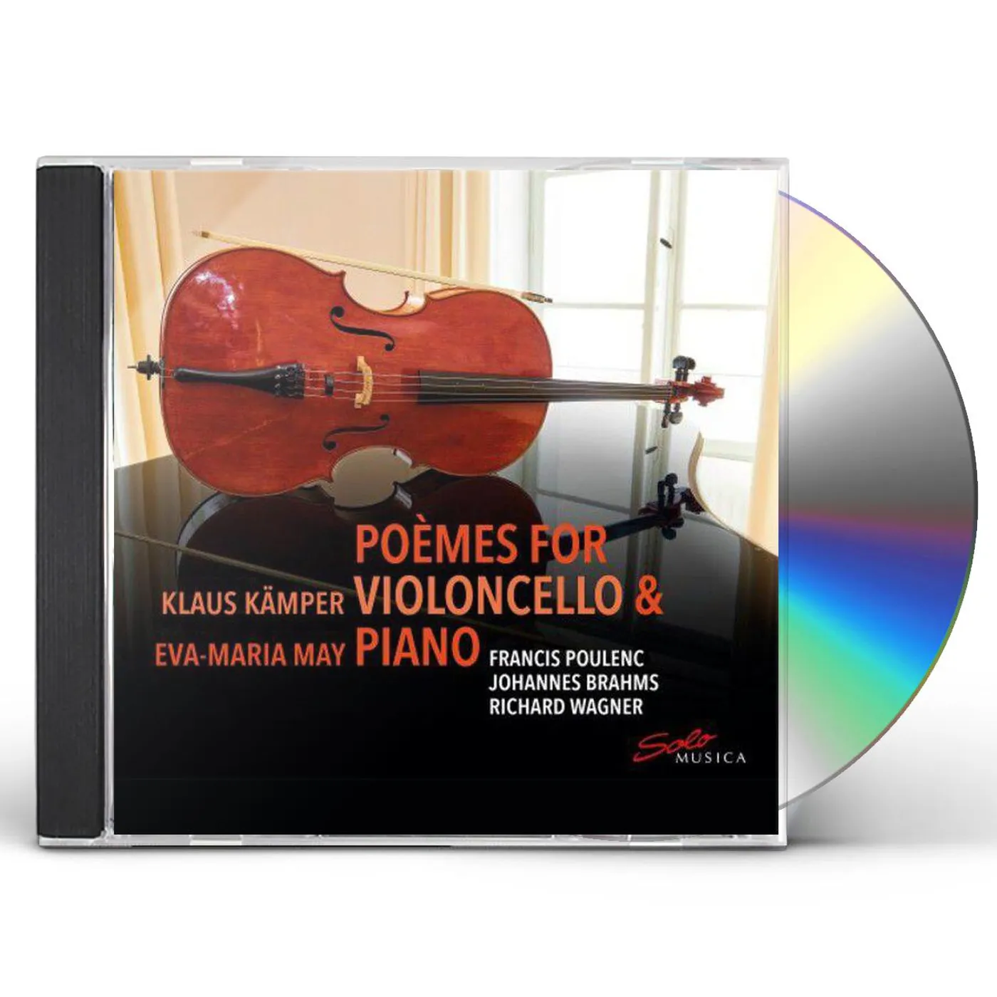 Berg / May / Kamper POEMES FOR VIOLONCELLO & PIANO CD