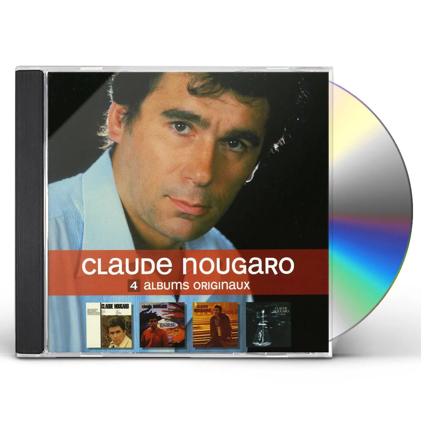Claude Nougaro 4 ORIGINAL ALBUMS CD