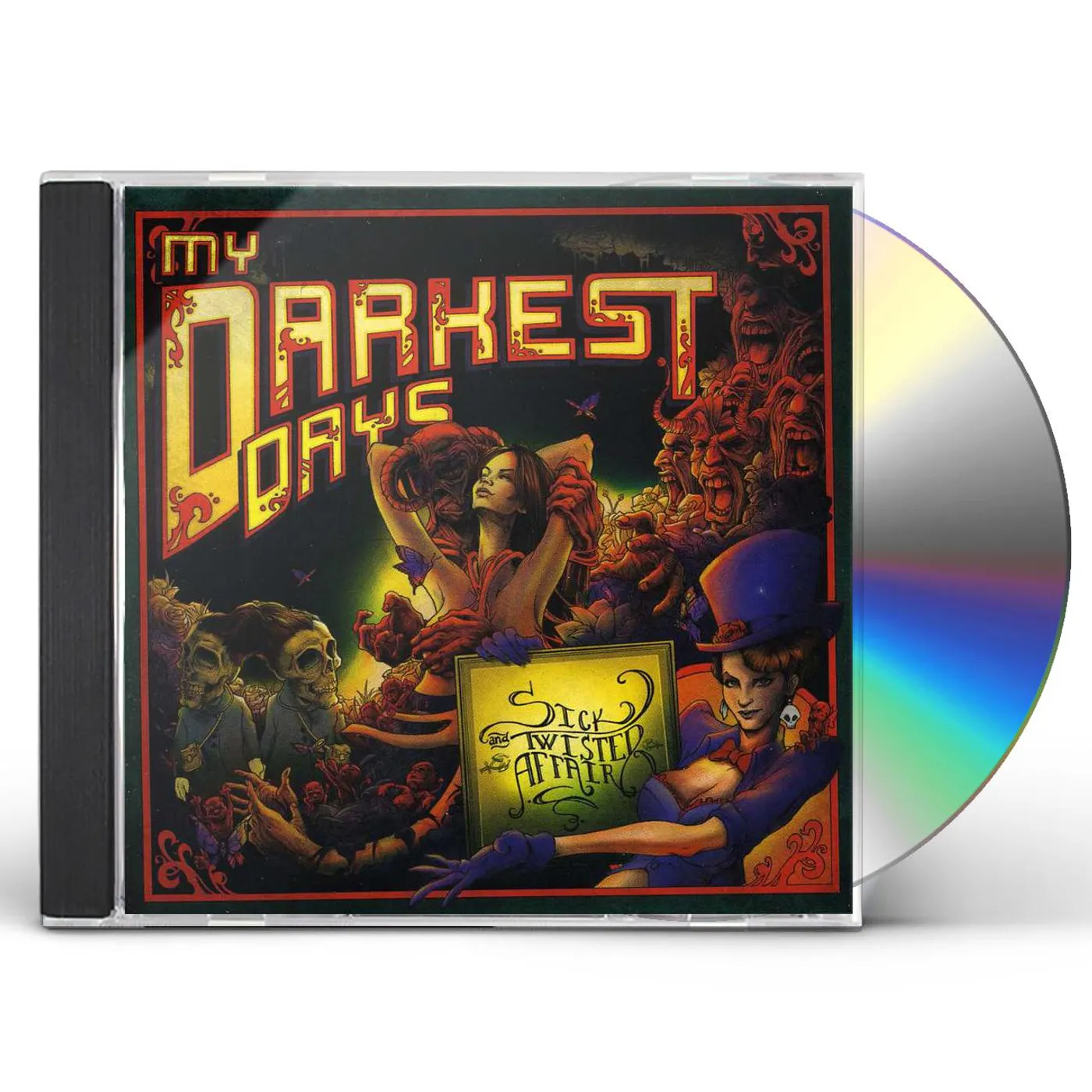 My Darkest Days SICK & TWISTED AFFAIR CD