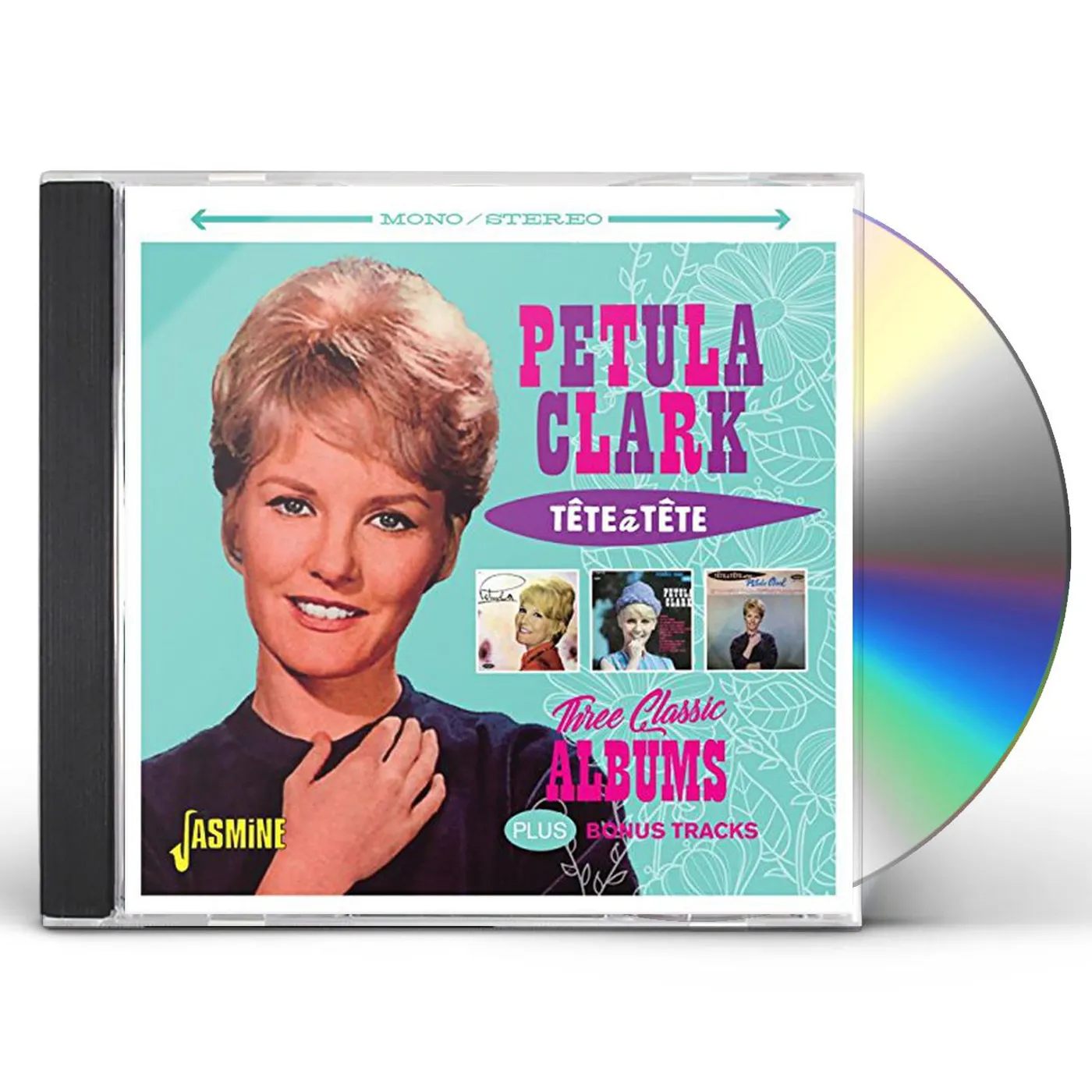 Petula Clark TETE A TETE: 3 CLASSIC ALBUMS PLUS BONUS TRACKS CD