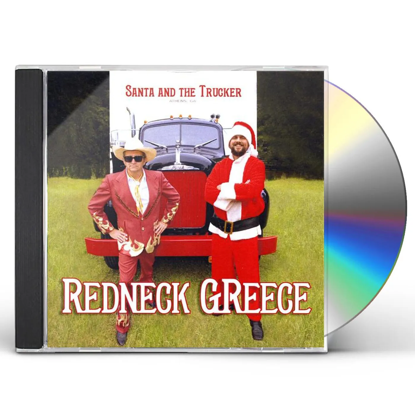 Redneck Greece SANTA & THE TRUCKER CD