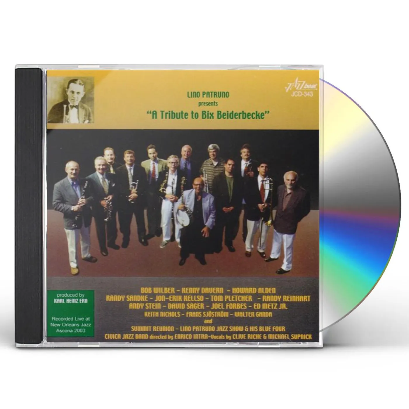 Lino Patruno TRIBUTE TO BIX BEIDERBECKE CD