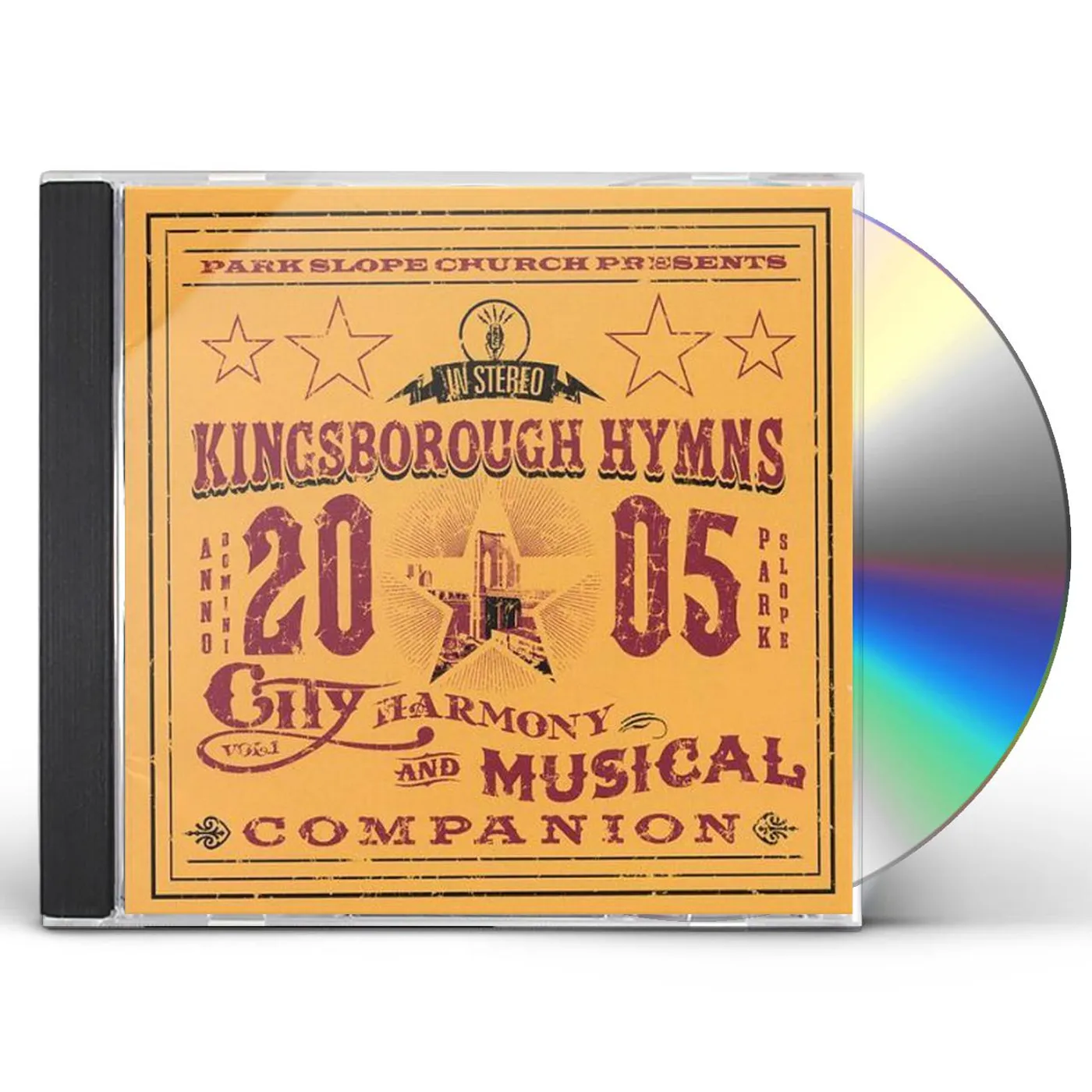 Park Slope Church KINGSBOROUGH HYMNS 1: CITY HARMONY & MUSICAL COMP CD