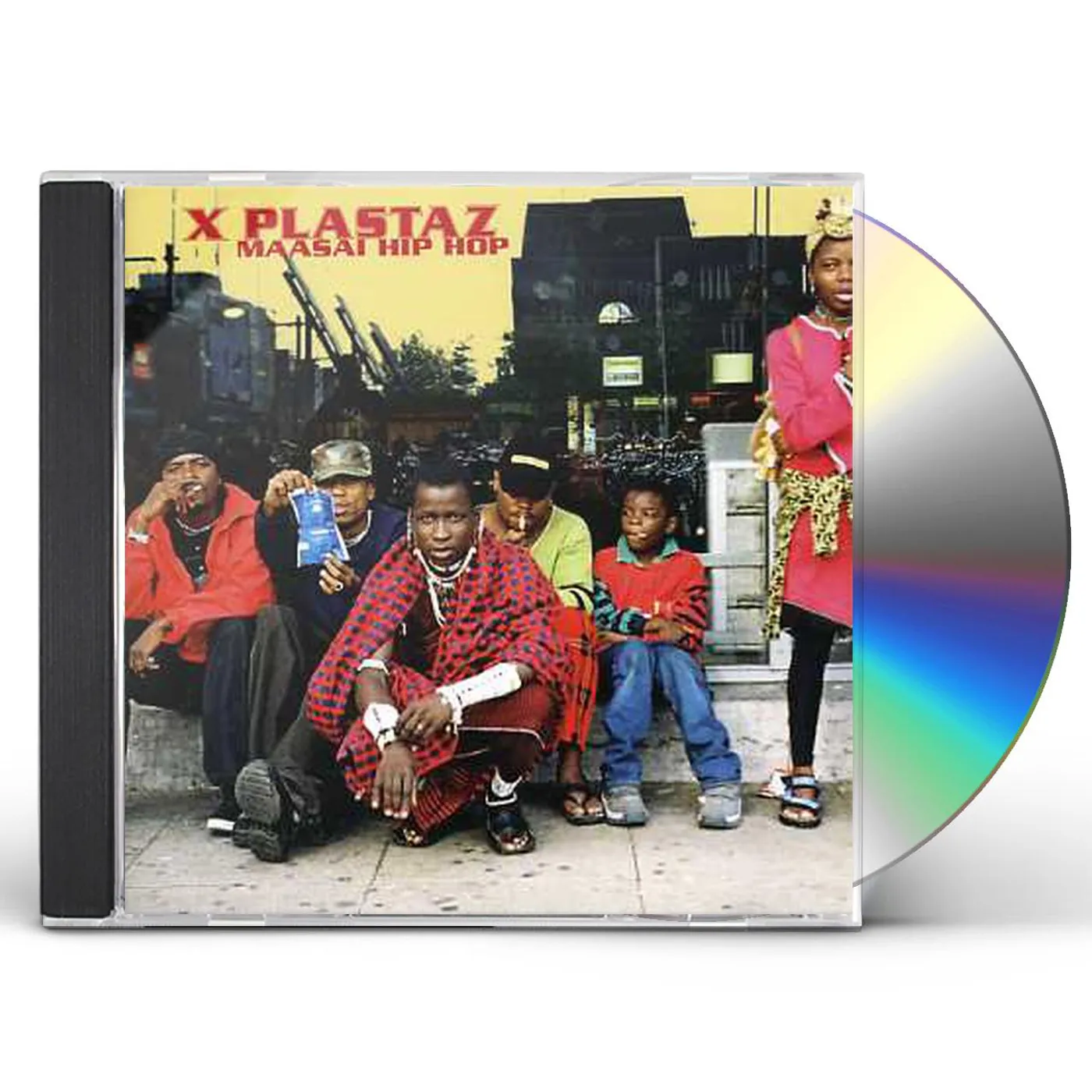 X Plastaz MAASAI HIP HOP CD