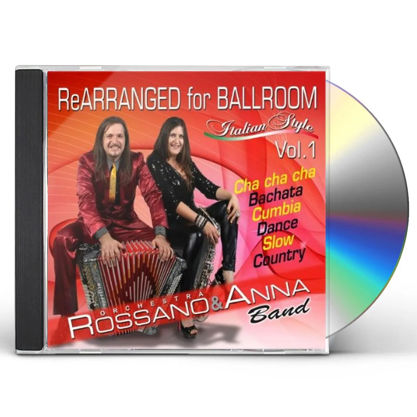 Rossano & Anna Band REARRANGED FOR BALLROOM ITALIAN STYLE VOL.1 CD